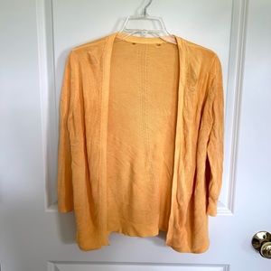 Yellow Cardigan, used, size M